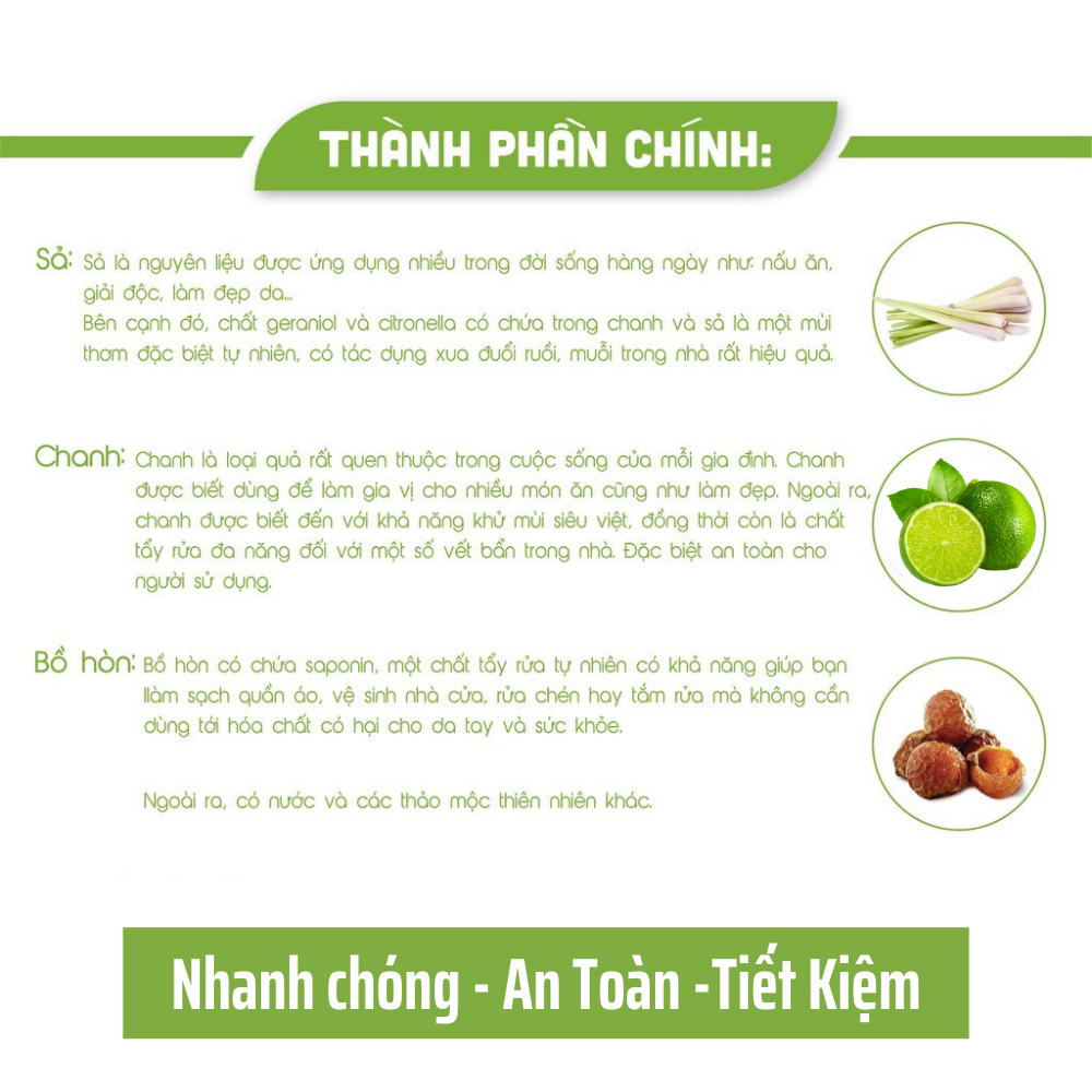 Nước rửa chén hữu cơ Juli Plus, Nước tẩy rửa bát đĩa hương quế, sả chanh chiết xuất thảo mộc Bồ Hòn và tinh dầu thiên nhiên khử mùi tanh, an toàn, không hại da tay, Chai 500ml