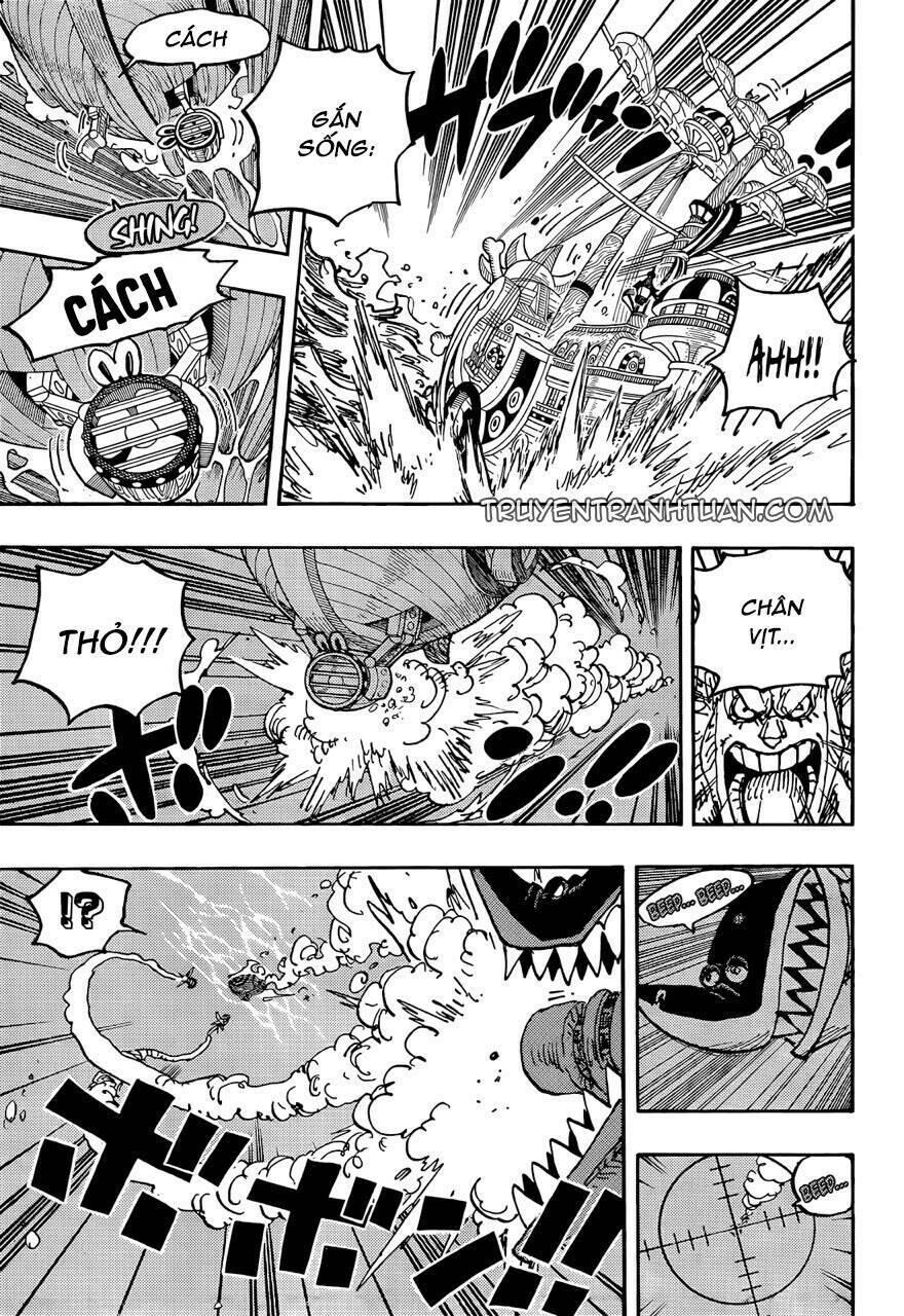 đảo hải tặc - one piece chapter 1061 4
