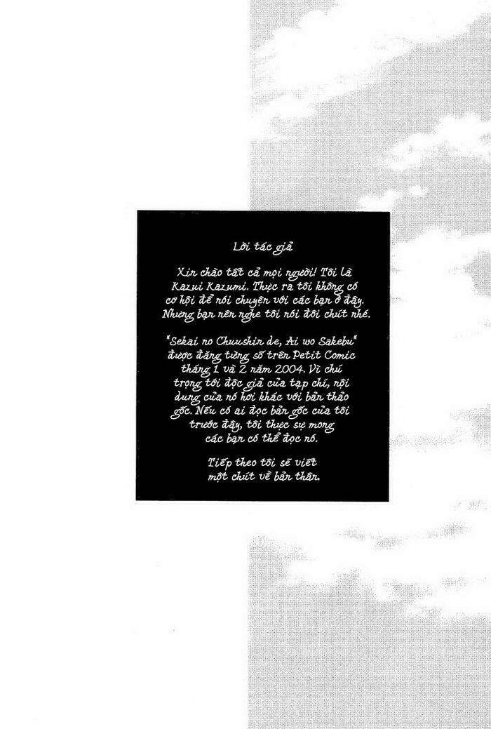 tiếng gọi tình yêu từ giữa lòng thế giới chapter 5 30