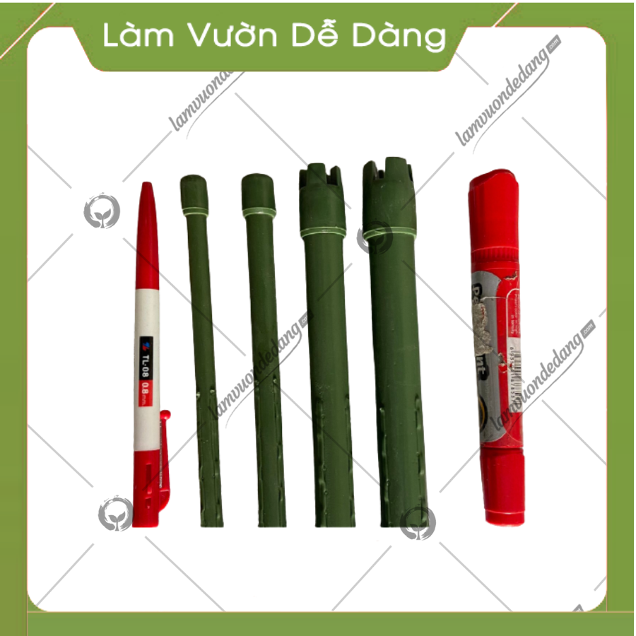 (combo 10) ỐNG THÉP BỌC NHỰA - Một thương hiệu của DAIM Nhật Bản - Dùng làm Khung Đỡ,Giá Đỡ Hoa Hồng Leo,Giàn Leo Bầu Bí Mướp,Khung cây thép - Với nhiều kích thước khác nhau giúp khách hàng dễ dàng lựa chọn để tạo các khung cho khu vươ