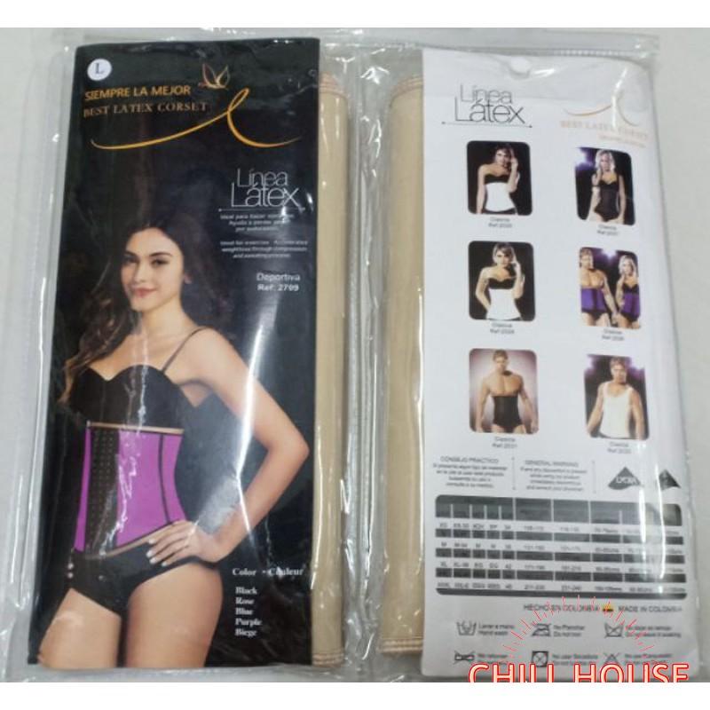 ĐAI NỊT BỤNG LATEX 9 XƯƠNG 25CM COLOMBIA *LƯNG THẲNG*EO THON ! - CHILLHOUSE