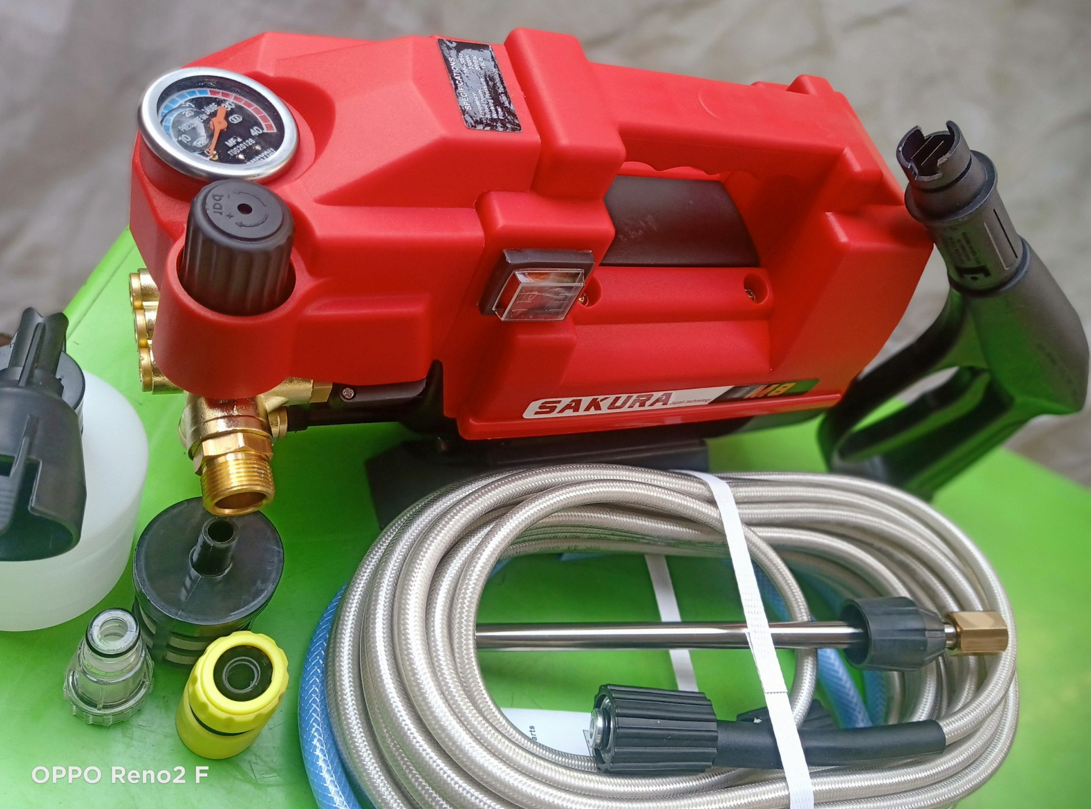 Máy rửa xe gia đình,máy rửa xe sakura có chính áp
