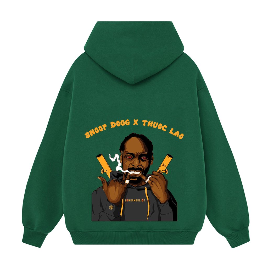 Áo khoác nỉ SAM CLO nam nữ chui có mũ tay dài thu đông freesize dáng Unisex HOODIE SNOOP