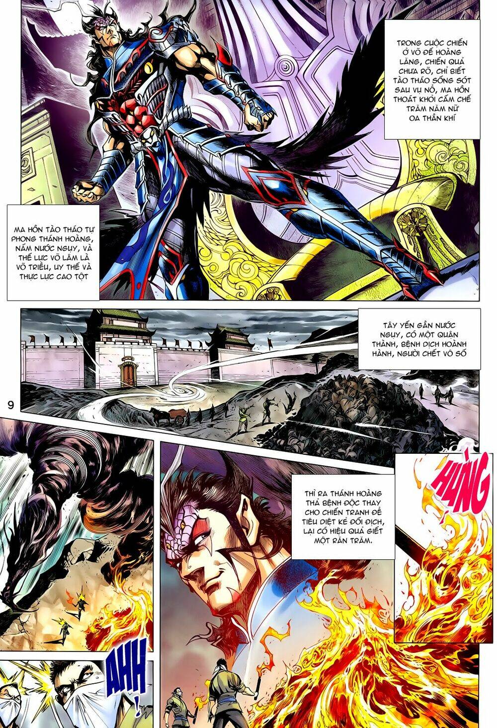 thần binh vấn thiên chapter 14 9