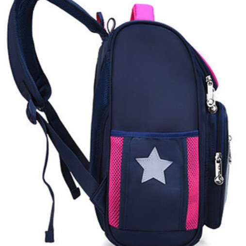 Ba lô tiểu học, ba lô chống gù cho bé gái hình gấu G275