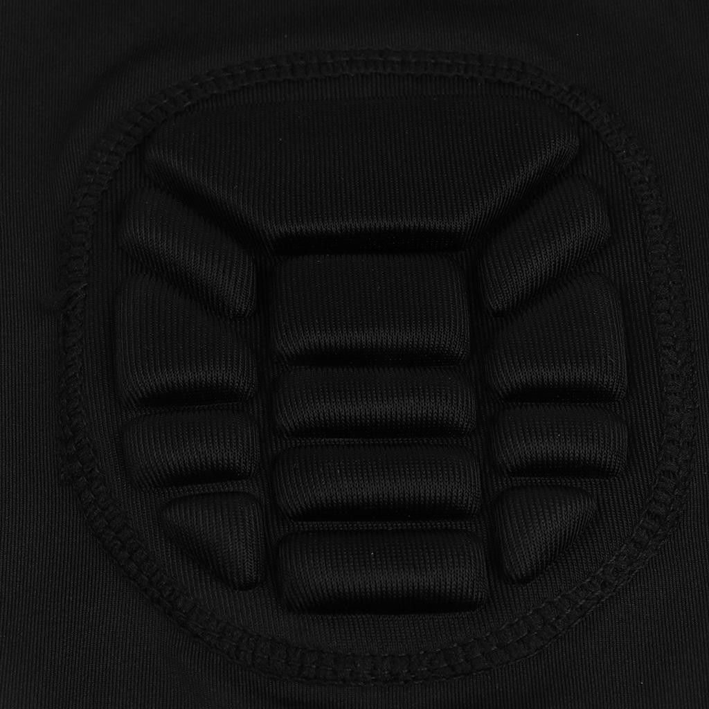 Basketball Football Honneycomb Pad Elbow Support Brace Compression Sleeve Arm Protector Blue/Black