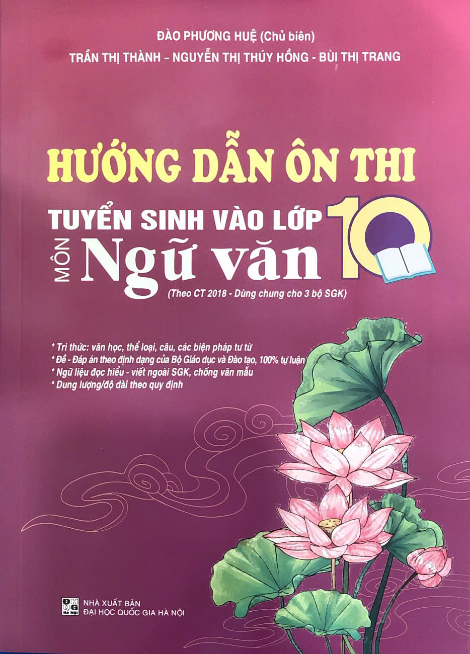 Hướng dẫn ôn thi tuyển sinh vào lớp 10 môn Ngữ văn