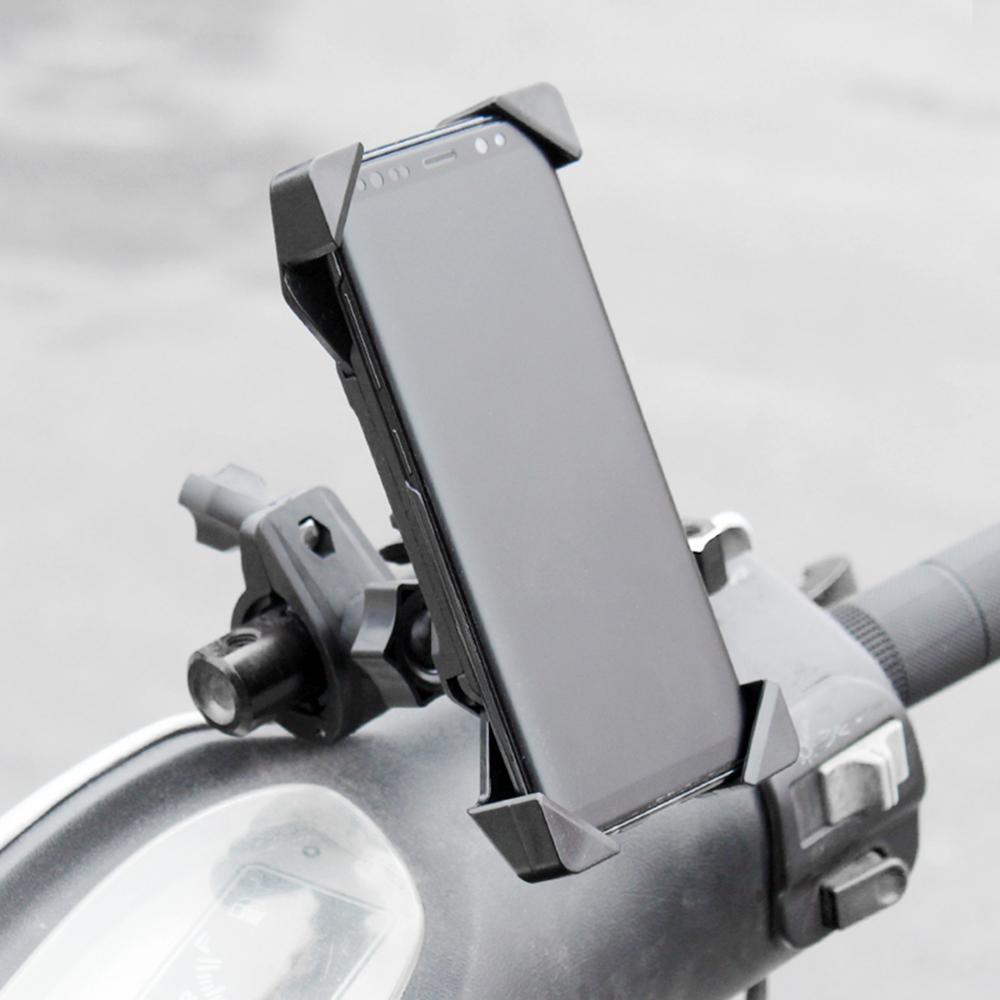 Giá đỡ điện thoại chống rung dành cho xe máy xe đạp với miếng đệm EVA chống trượt xoay 360 độ