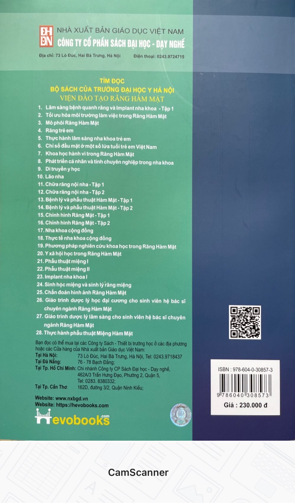 Di truyền Y học (Dùng cho đào tạo bác sĩ Y khoa)