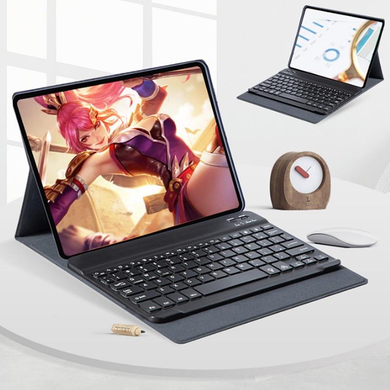 Bao da kèm bàn phím Bluetooth dành cho Samsung Galaxy Tab S7 FE, Tab S7+ Plus, Tab S7 Smart Keyboard