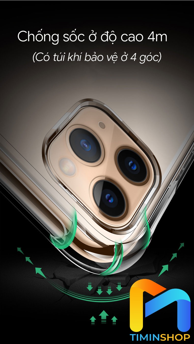 Ốp lưng chống sốc dành cho iPhone 12/ 12 Pro/ 12 Pro Max/ 12 Mini