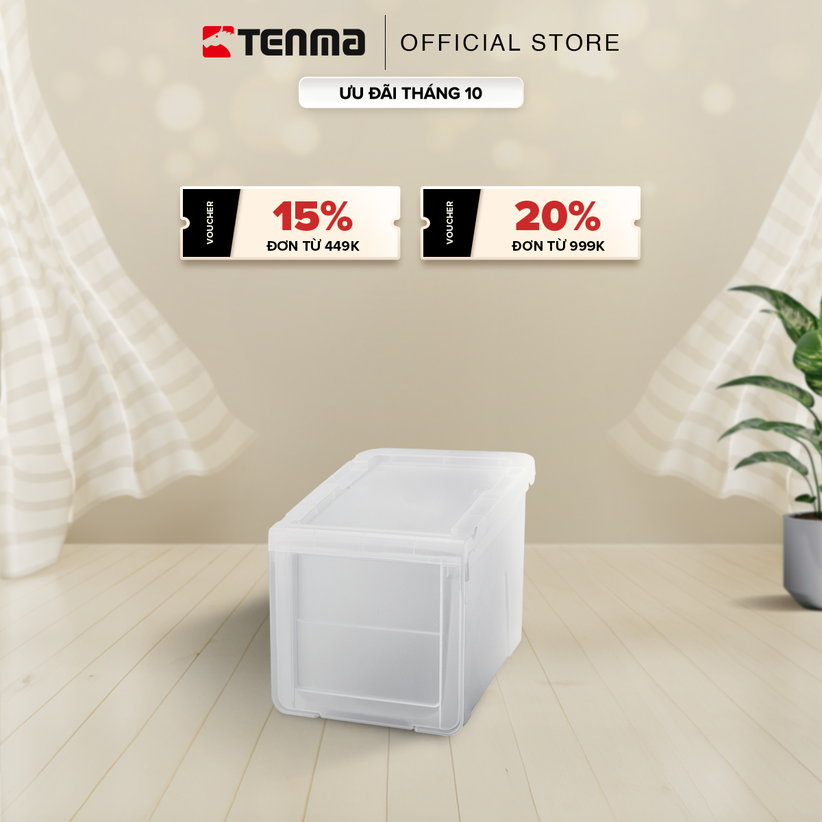 Hộp Nhựa Nắp Trượt Đa Năng TENMA, PRX Kabako Slim M
