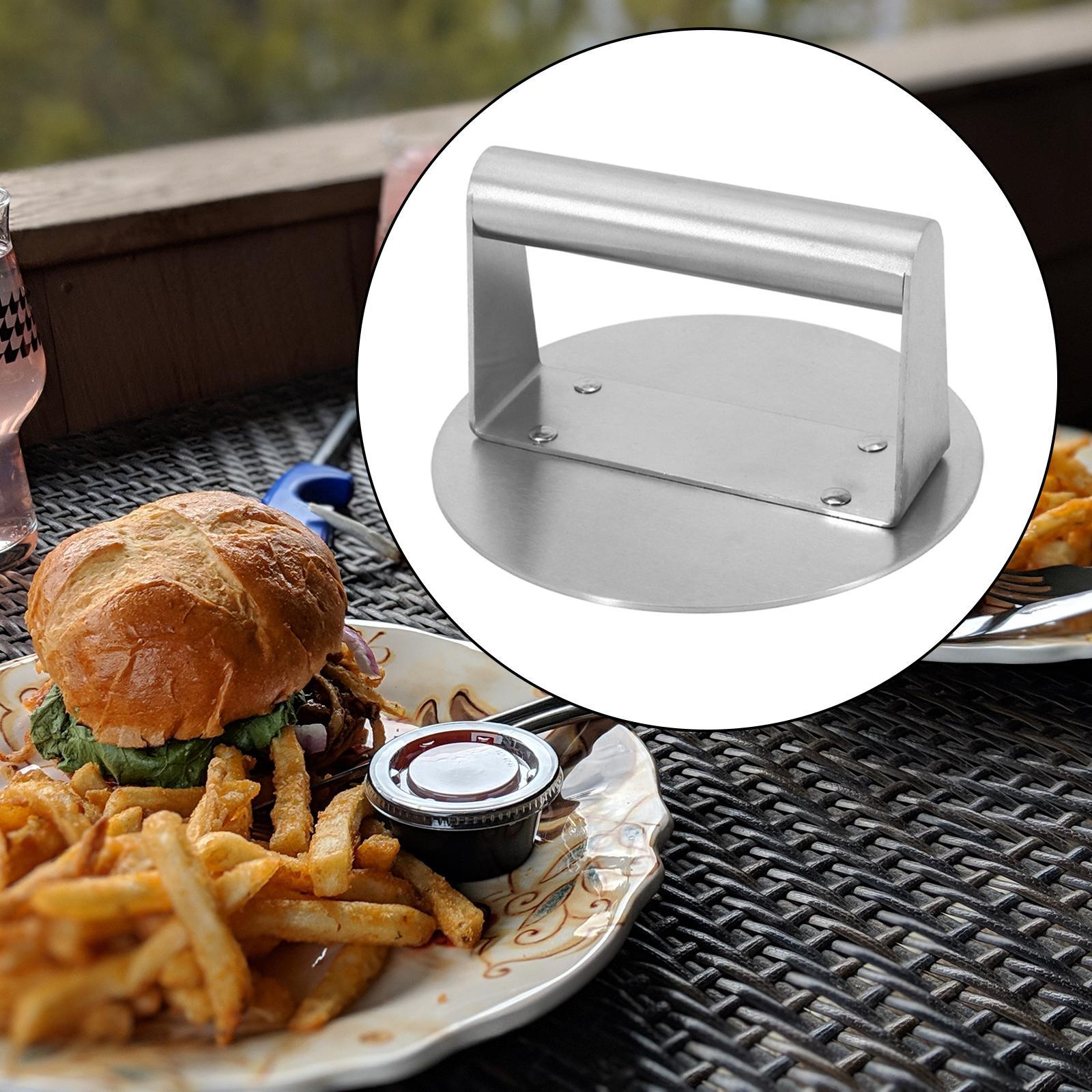 Press Burger Smasher Flat Cookie Presser for Paninis Cooking BBQ Lover Gifts
