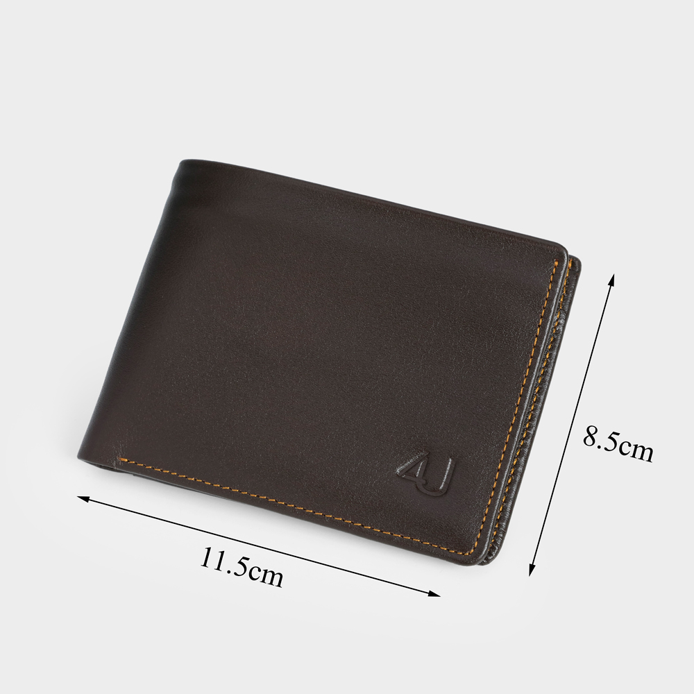 Bóp Ví Nam Da Bò 4U Form Nhỏ Gọn Thời Trang FA167