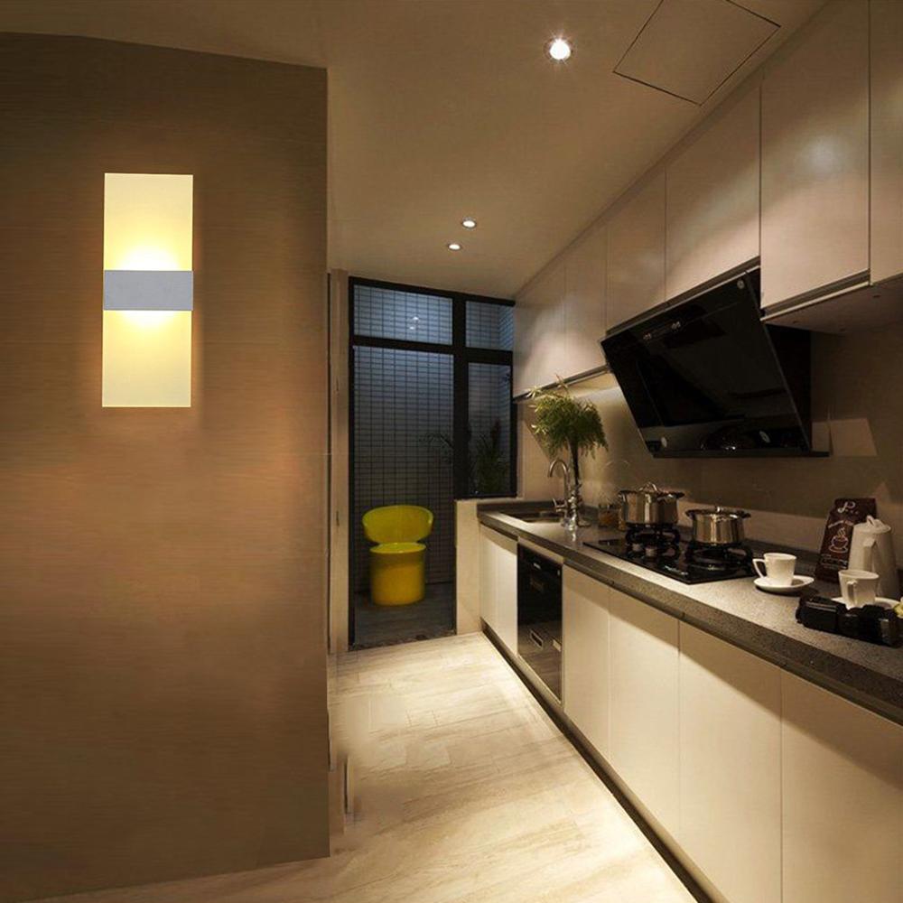 Đèn LED treo tường hiện đại cho phòng khách, phòng ngủ
