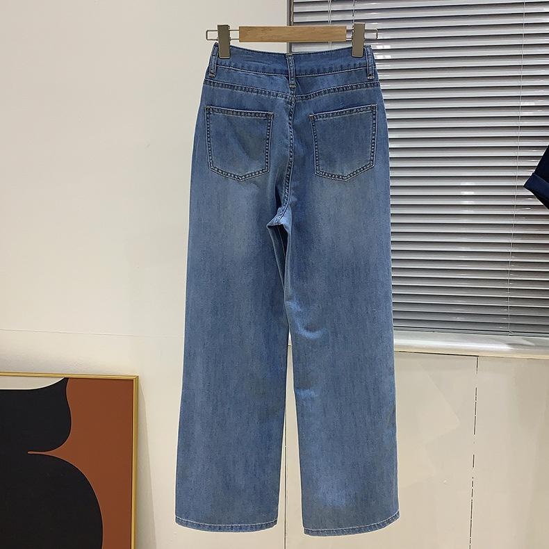 Quần Jean dài ống rộng, quần bò suông dài hàng cao cấp ADO JEANS. (JDVB)