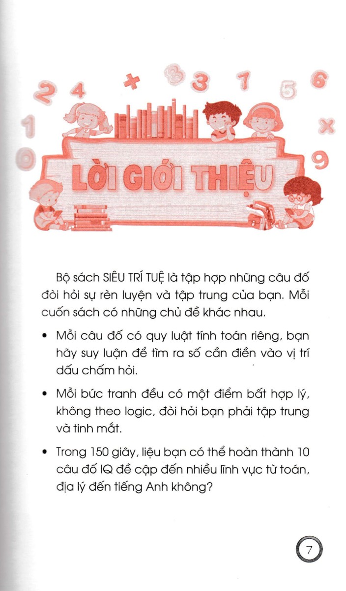 	Siêu Trí Tuệ: Tư Duy Thông Minh Và Nhanh Trí + Khả Năng Sinh Tồn + Câu Đố Suy Luận Kiểm Tra IQ + Thử Tài Thám Tử _VT