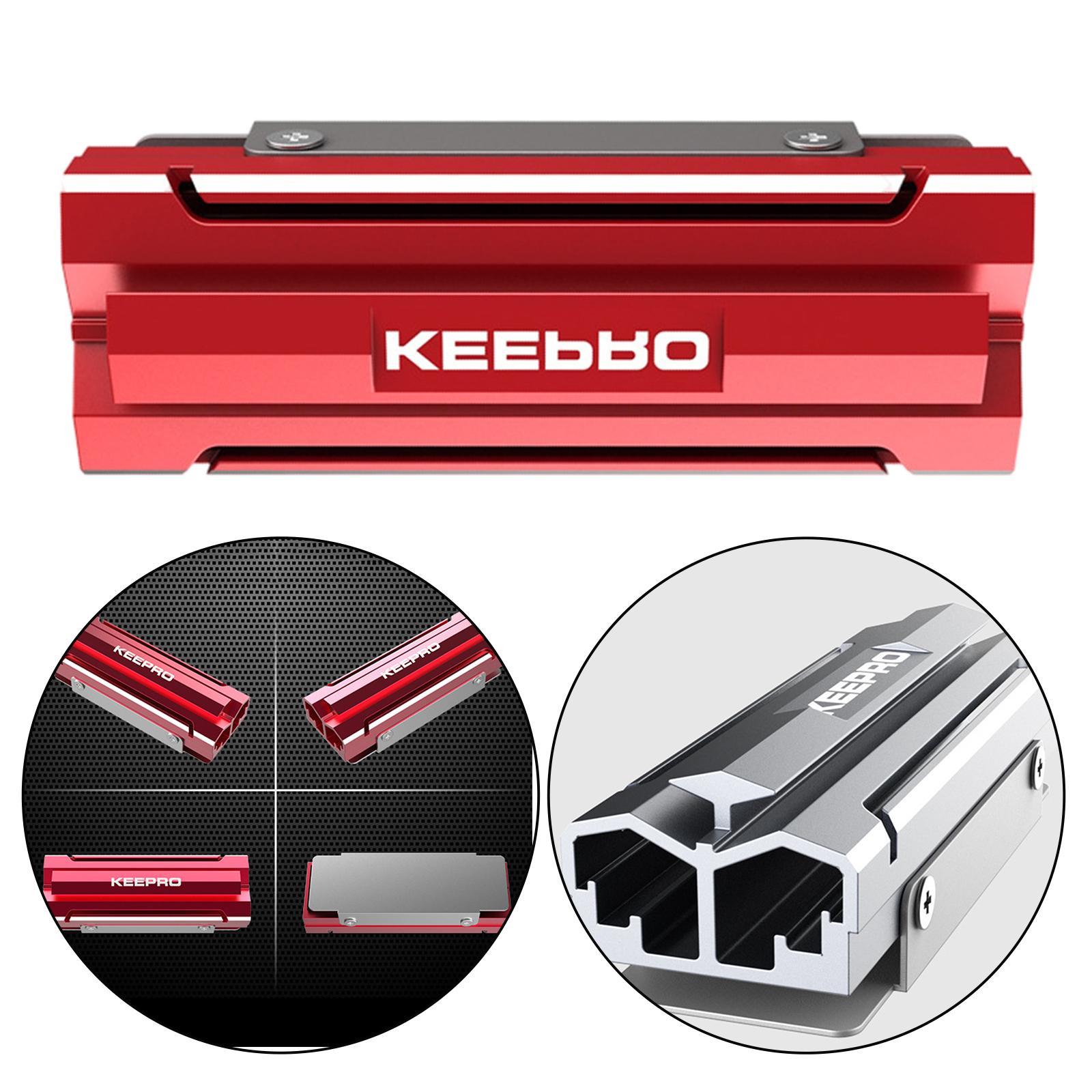 Aluminum Heatsinks Double-Sided Design for 2280 SSD Solid State Disk PC Red
