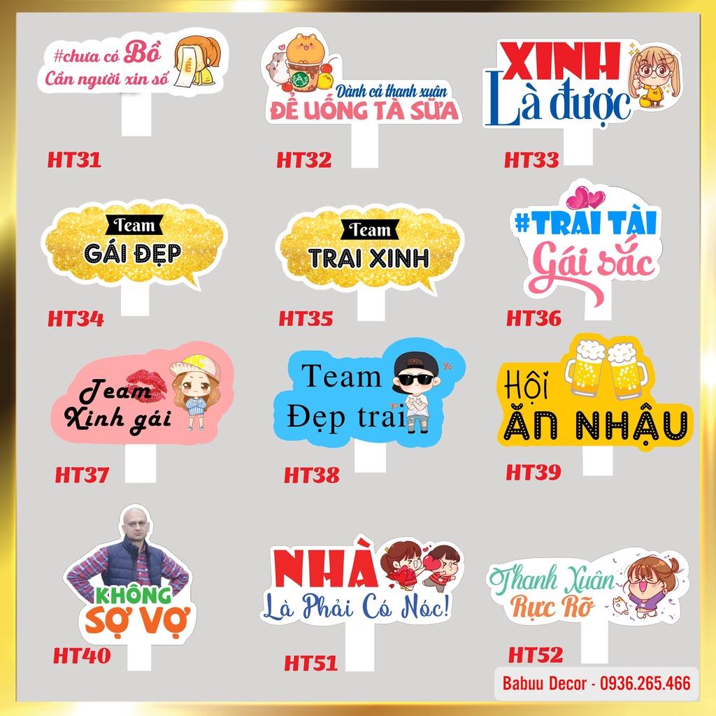 Hashtag cầm tay sinh nhật, đám cưới