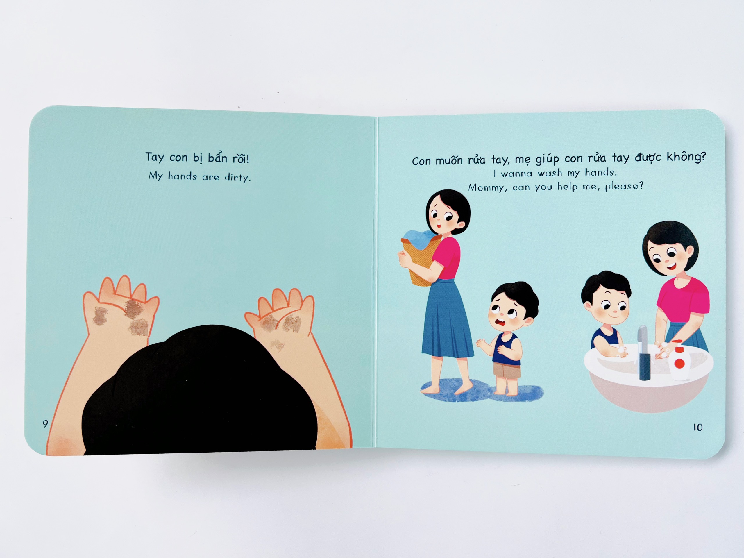 Bộ Sách - Bé Học Giao Tiếp Phần 1 - Sách Song Ngữ Anh Việt Cho Bé - Lionbooks - Bìa Cứng