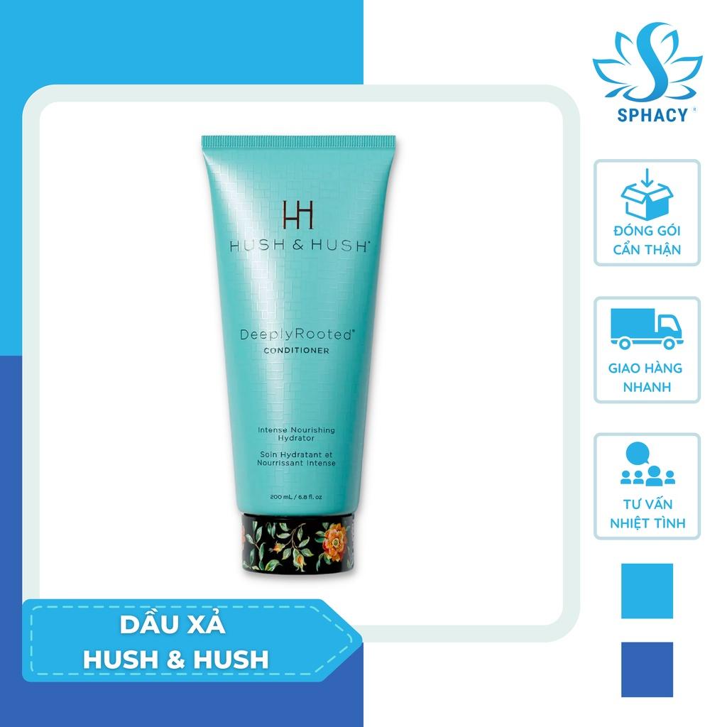 Dầu Xả Hush &amp; Hush Deeply Rooted Giúp Tóc Mềm Mượt Dưỡng Ẩm Da Đầu Giảm Rụng Tóc 200ml