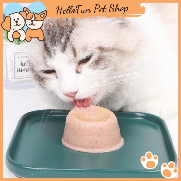 Pudding cho chó mèo - Súp thưởng dinh dưỡng cho thú cưng