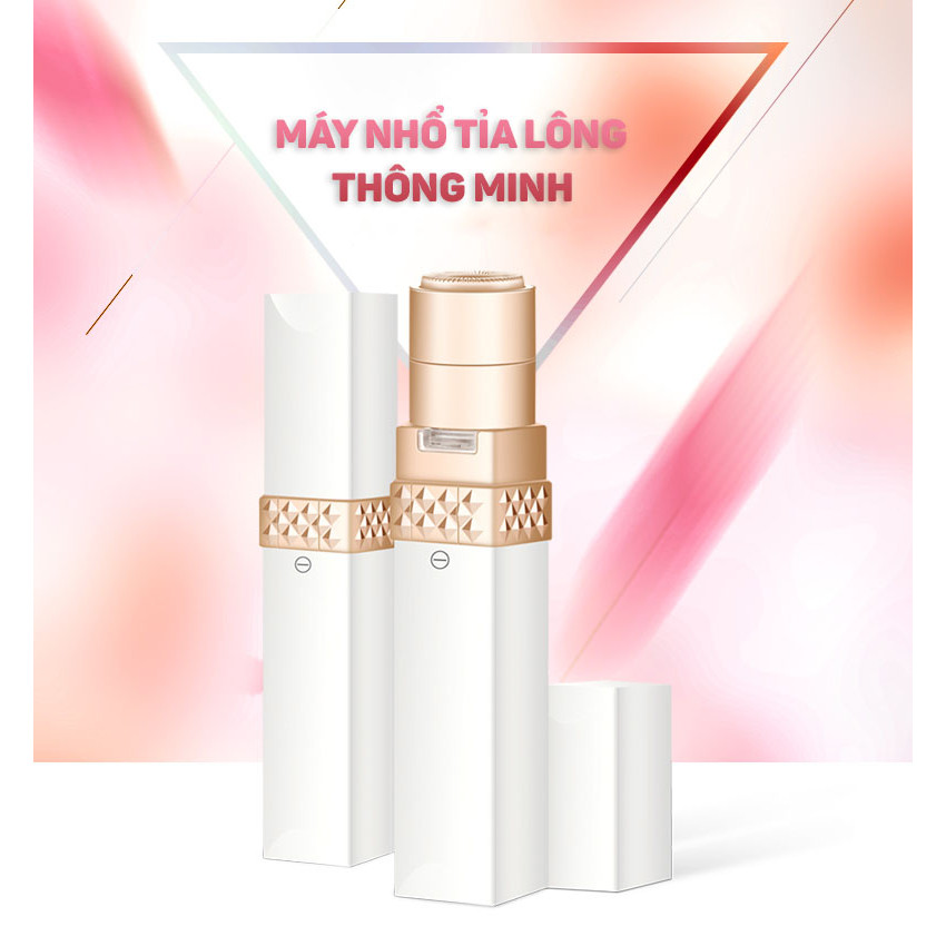 Máy cạo lông mặt K.SKIN KD505, triệt lông nhanh chóng, lưỡi dao thép không rỉ, thiết kế như thỏi son tiện lợi mang theo