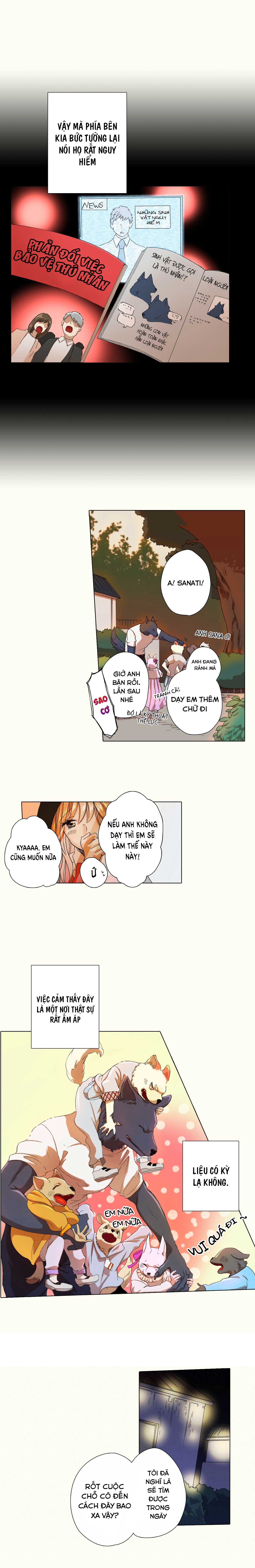 thú nhân và hana chapter 2.2 1