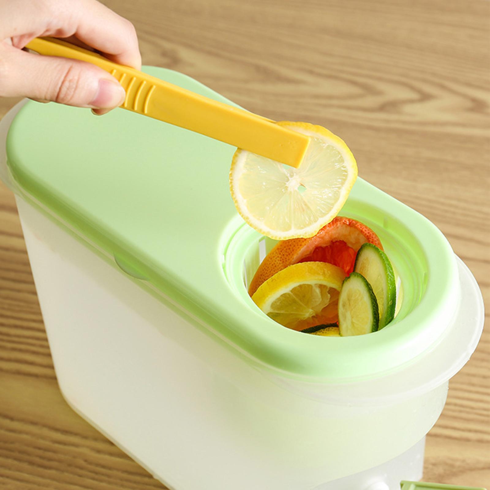 Lemonade Dispenser Daily use cold water Jug Green