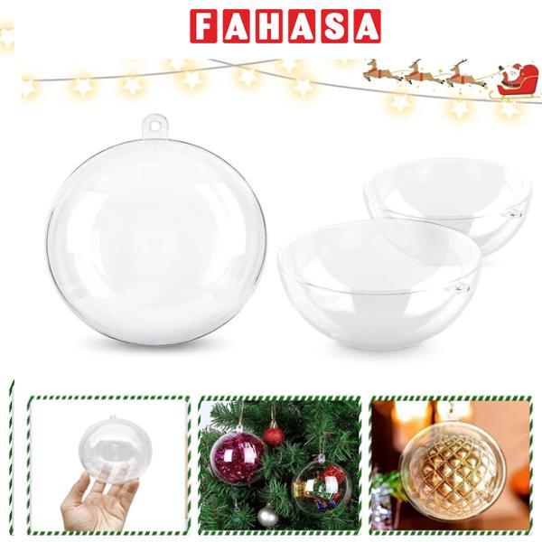 Trái Châu Trong Dạng Ghép 11 cm - Trang Trí Giáng Sinh - Vinacraft