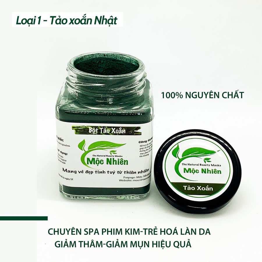 Bột Tảo Xoắn Nhật Bản SPIRULINA 100% nguyên chất