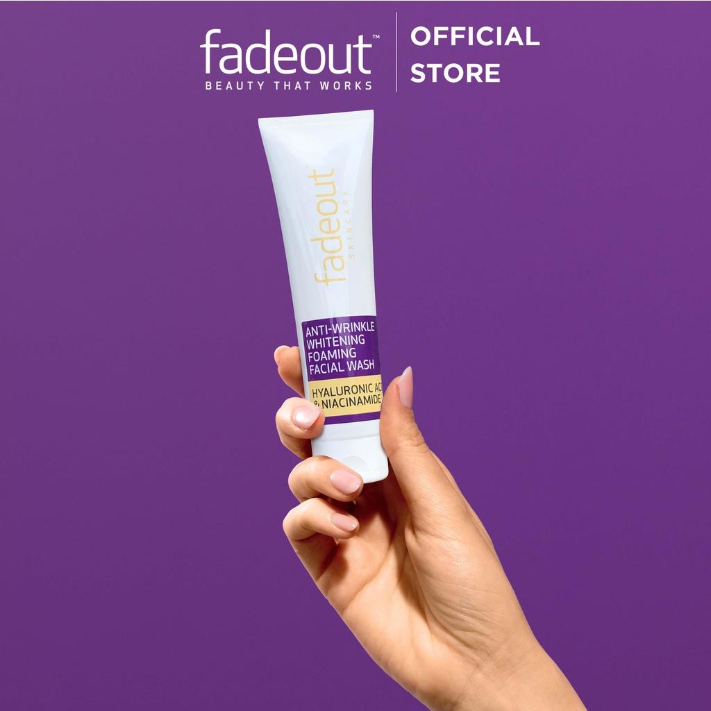 SỮA RỬA MẶT DƯỠNG TRẮNG DA FADEOUT ANTI-WRINKLE WHITENING FOAMING 100ML