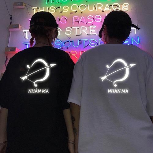 Áo thun Unisex phản quang 12 Cung Hoàng Đạo  Có size tay lỡ