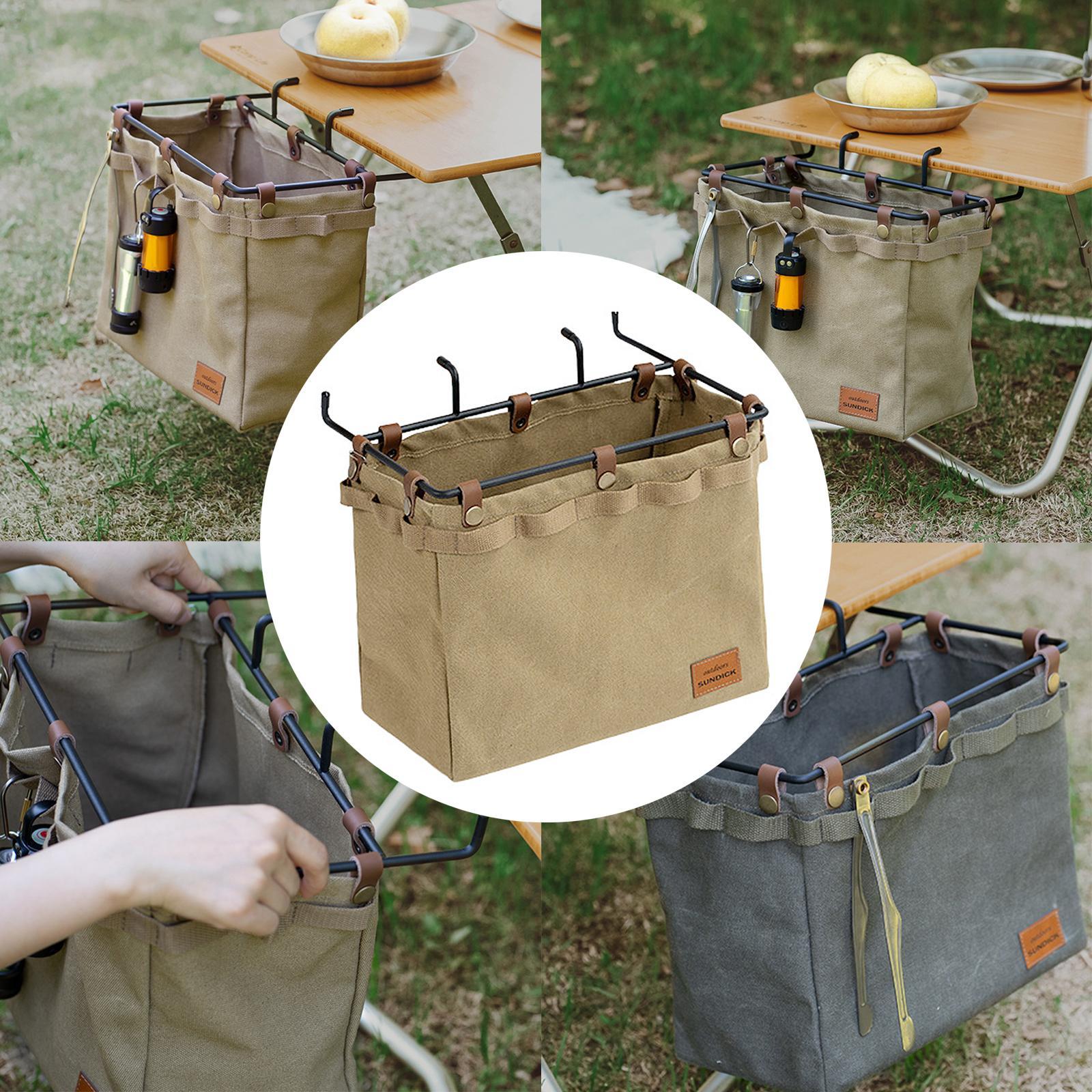 Camping Storage  Bag Hanging  Rack for Outdoor Tableware
