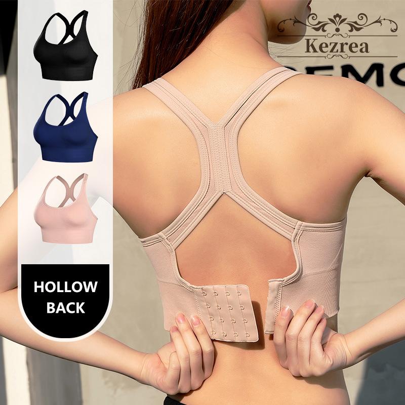 Kezrea Áo Lót Thể Thao Cho Womem Plus Kích Thước Liền Mạch Push Up Áo Bralette Tập Yoga Quần Lót Cao Cấp Dành Cho Nữ Runing Áo Ngực