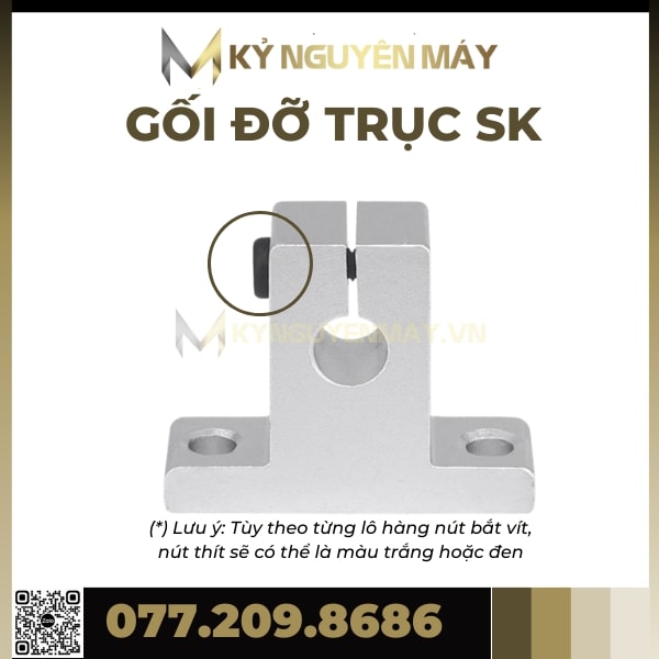 Gối Đỡ SK, SK8, SK10, SK12, SK16, SK20, SK25 - KỶ NGUYÊN MÁY