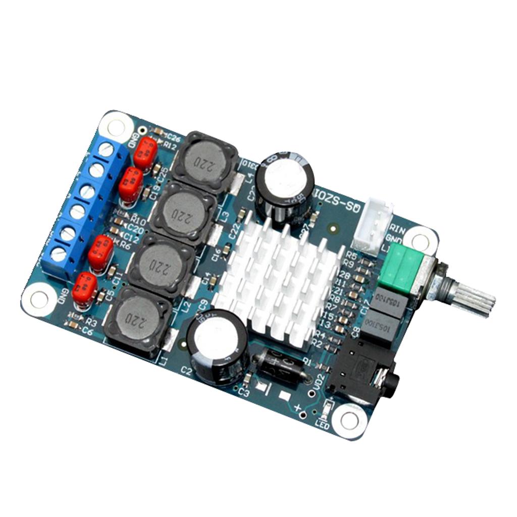 2x50W TPA3116D2 Dual Channel Amplifier Amp Board For Home DIY Audio System
