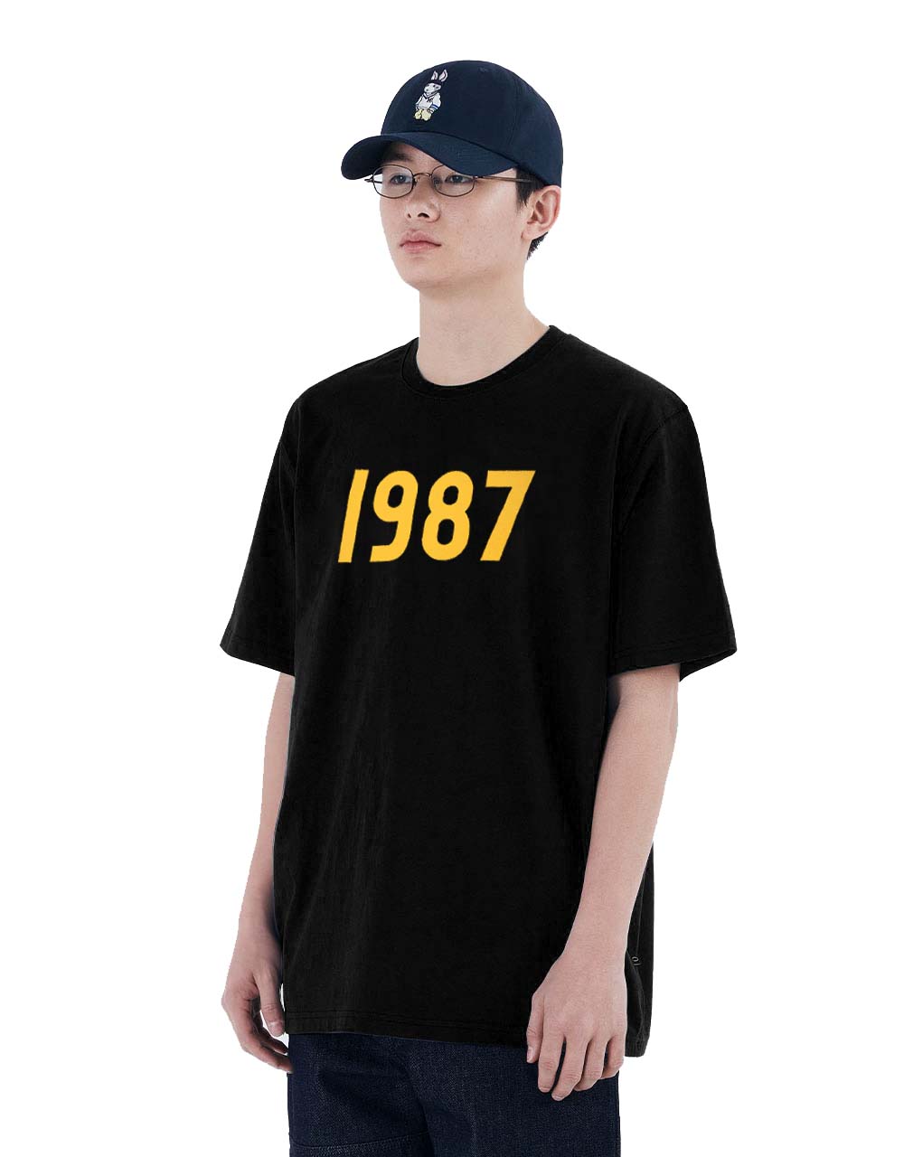 Áo thun Mmlg 1987 HF-T tay ngắn cổ tròn - cho nam, nữ, unisex