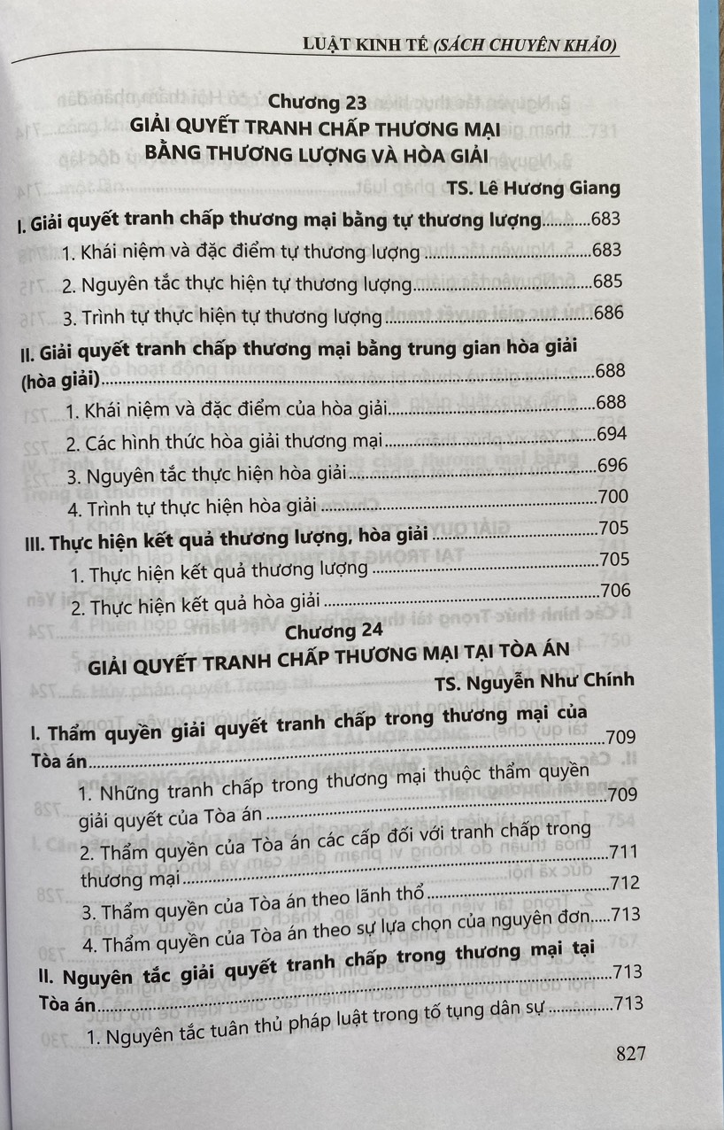 Luật kinh tế chuyên khảo