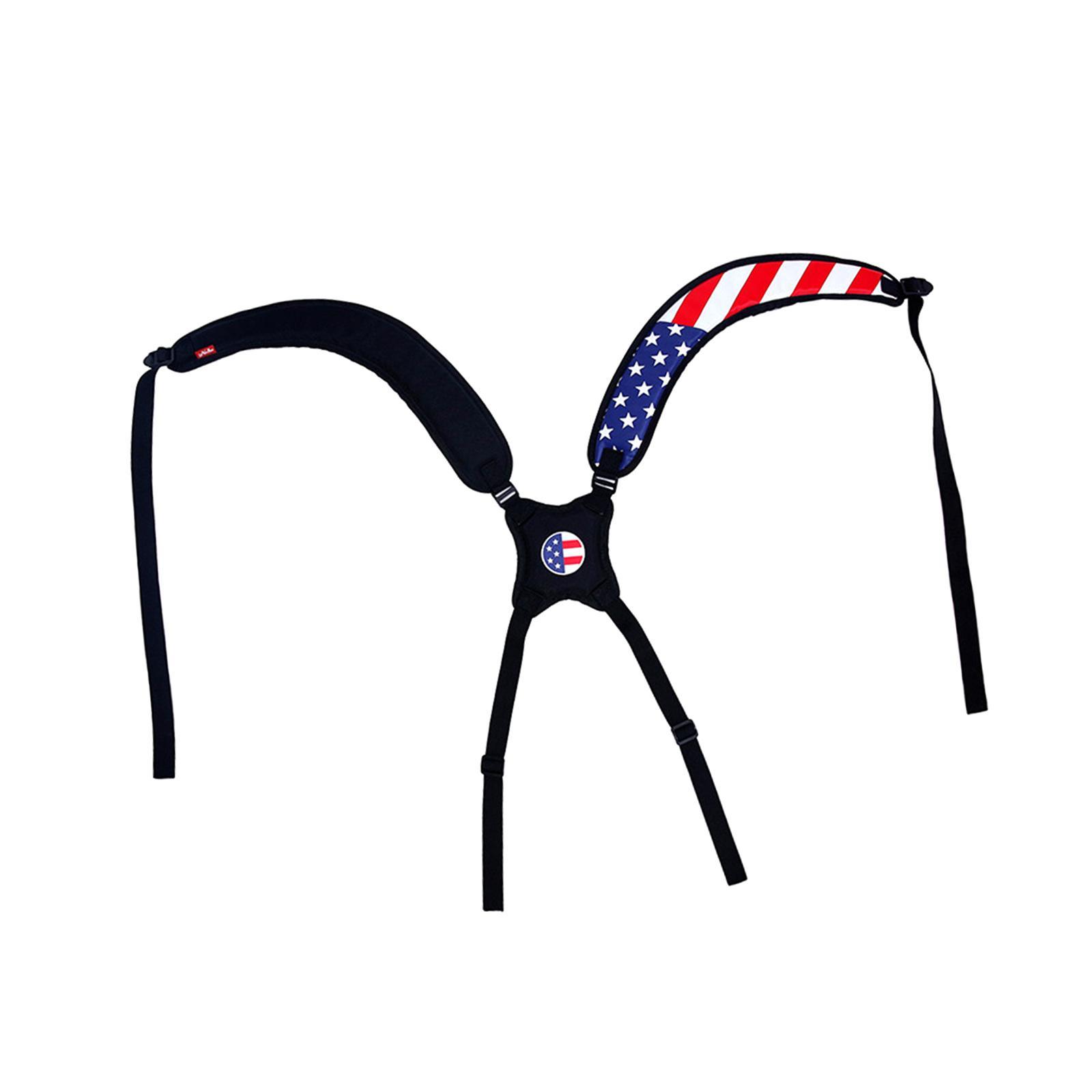 Golf Bag Strap Replacement Comfort Double Shoulder Adjustable Strap Padded Golf Carrying Bag Strap