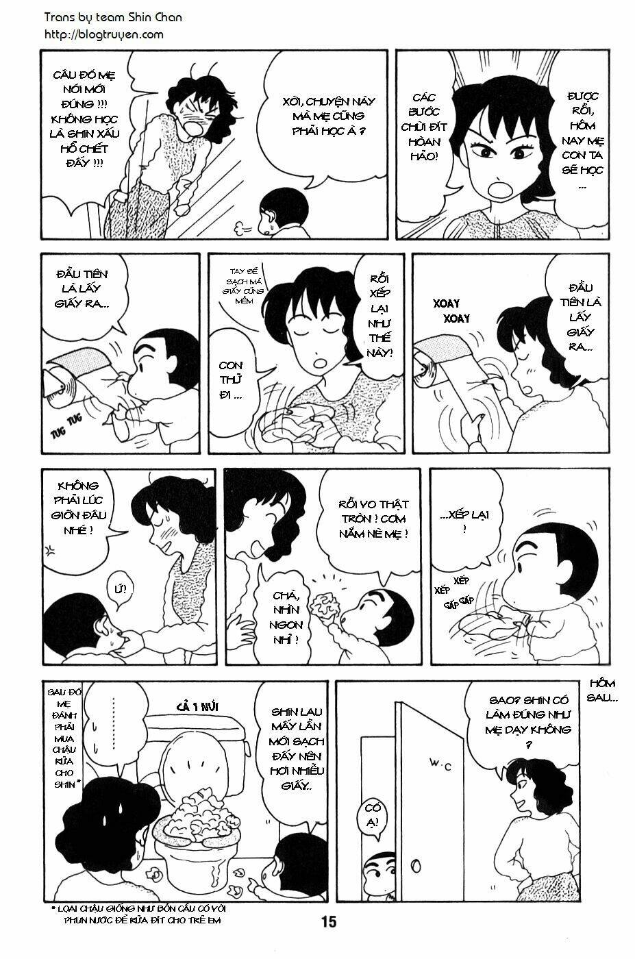 crayon shin-chan cậu bé bút chì chapter 2 16