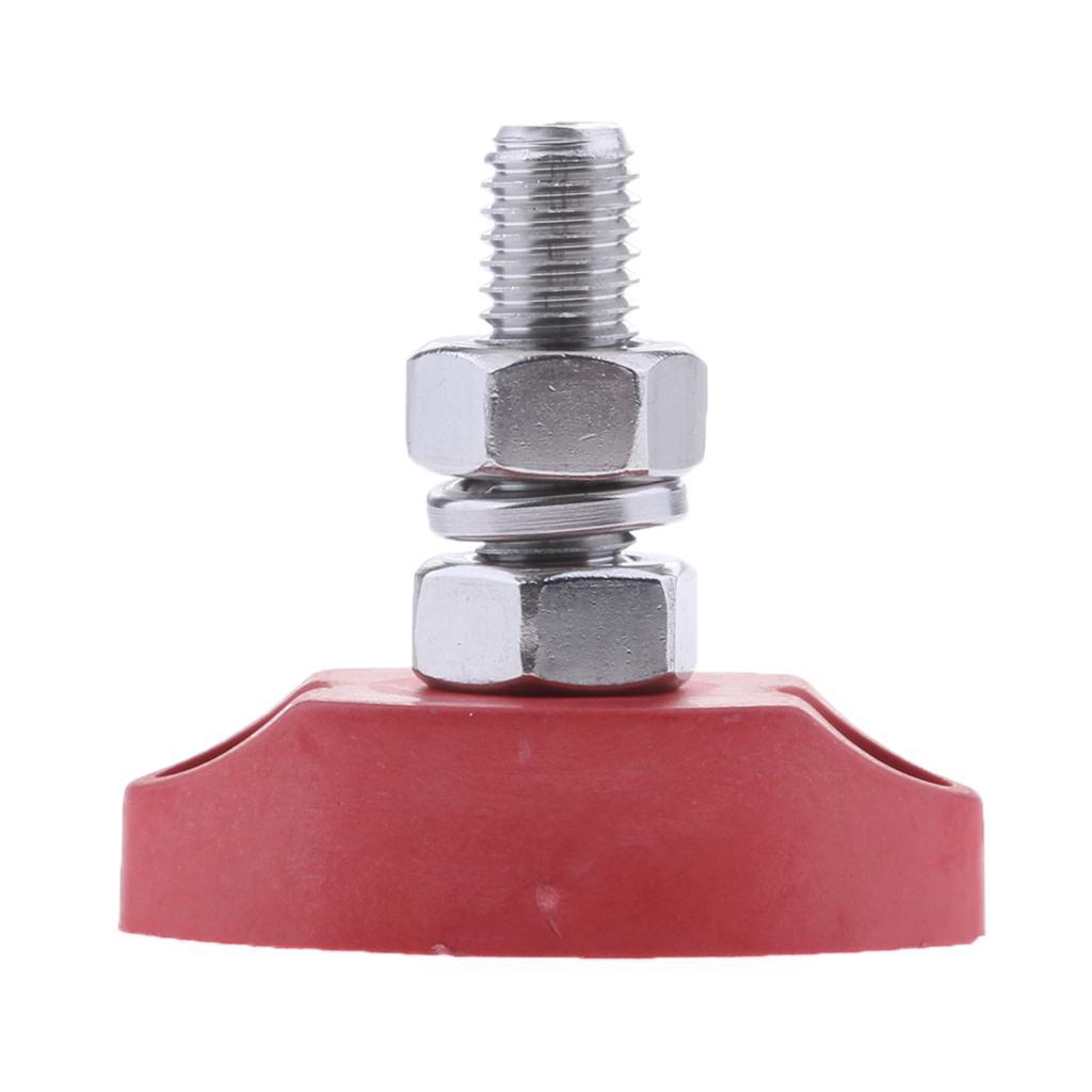 Red Junction Block Insulated Terminal Single Stud 6mm/8mm