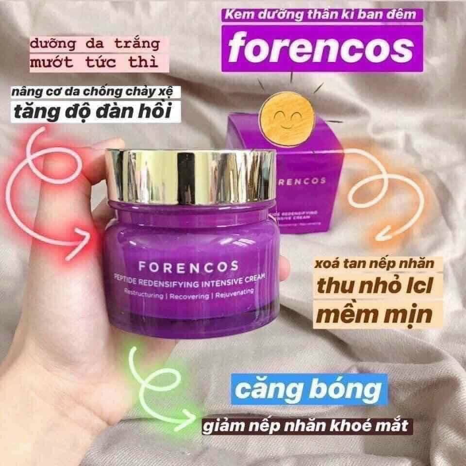 Kem Dưỡng Trắng Da và Cấp Ẩm Forencos