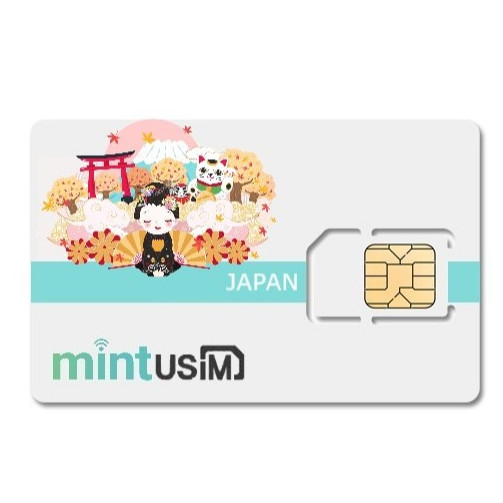 mintWIFI -  Sim 4G du lịch Nhật Bản tốc độ cao gói 30 ngày sử dụng dung lượng không giới hạn