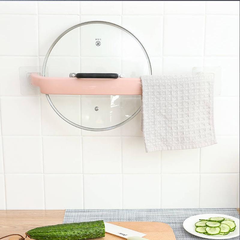 Giá treo khăn nhà tắm, thanh treo khăn mặt dán tường chắc chắn nhiều màu