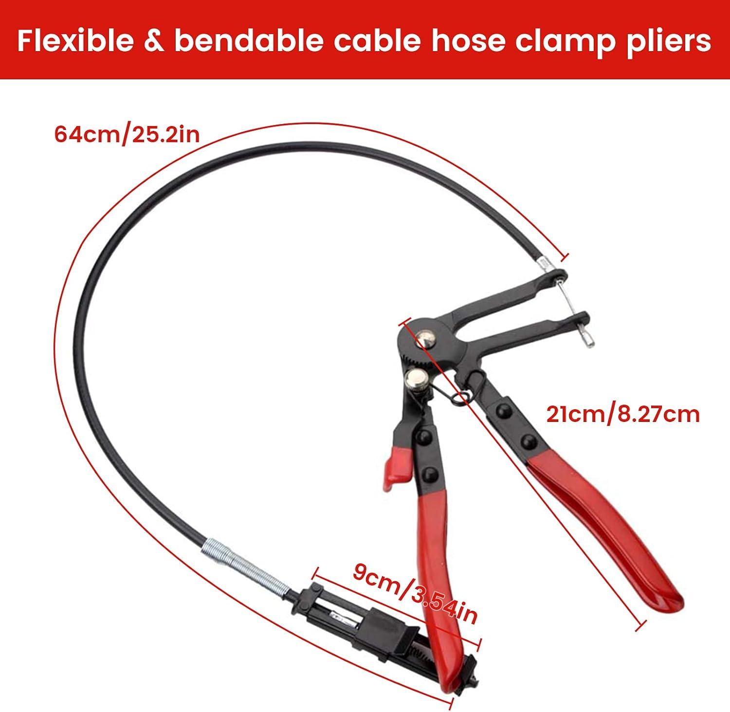 Kẹp thép vanadi mạ crôm 620mm dây dẻo khoảng cách xa Kẹp dây linh hoạt chống ăn mòn chống gỉ và chống mài mòn