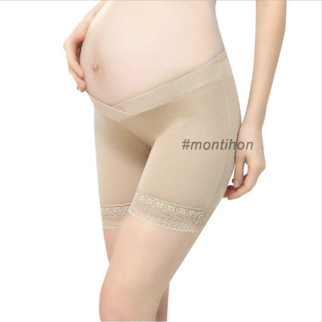 Quần mặc trong váy cạp chéo