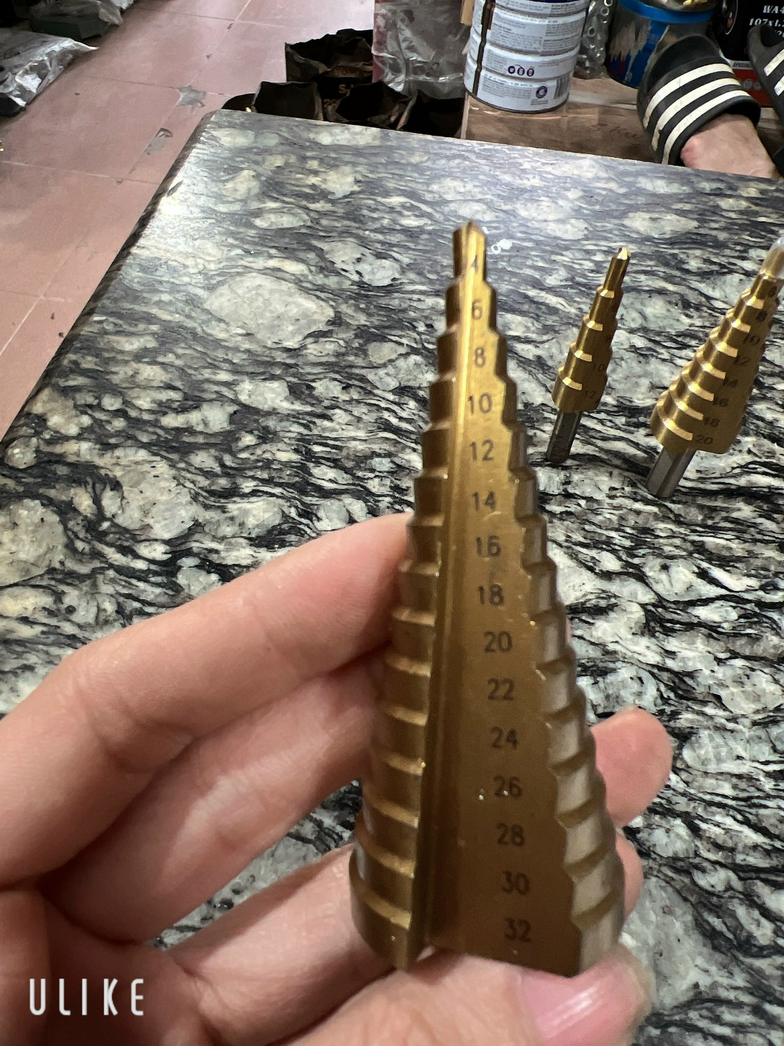 Bộ 3 mũi khoan tháp phủ titanium 4-32mm khoét lỗ tròn chuyên khoan sắt, gỗ, tôn nhôm