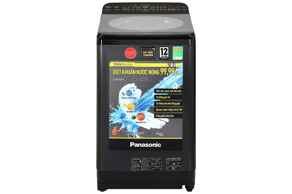 Máy giặt Panasonic Inverter 9.5 Kg NA-FD95V1BRV - Hàng chính hãng