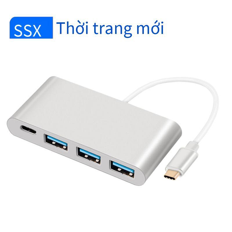 Đảm bảo chất lượng Bộ chuyển đổi HUB Type-C sang USB3.0 HUB Type C đa chức năng Bộ chia 3 cổng USB3.1